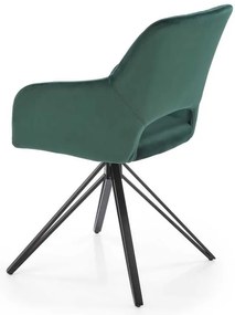 Scaun de bucătărie Eloise, verde închis