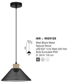Lustra/Pendul design decorativ modern IAN