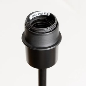 Brilagi Lampadar LED CERIA, 1xE27/40W/230V, Ø 30 cm, bej/negru