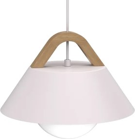 Lustră pe cablu FUNDA 1xE27/15W/230V crem