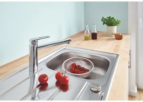 Grohe Bauloop baterie bucatarie pe picior StarLight Chrome 31706000