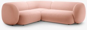 Coltar Kate 4 locuri catifea Salvador L252 cm