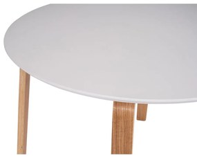 Masă rotundă cu blat alb ø 110 cm Lana - Bonami Essentials