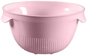 Strecuratoare de plastic ESSENTIALS rotund - roz