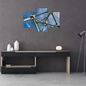Tablou- atomium la Bruxelles (90x60 cm)