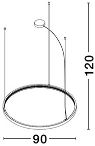 Sina magnetica circulara Loop 01, diametru 90cm NVL-8925201