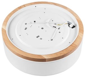 Plafonieră Brilagi BELLADONNA 3xE27/15W/230V d. 50 cm alb/stejar