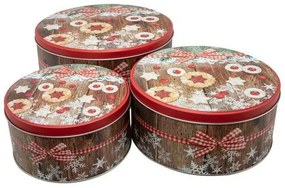 Set 3 doze biscuiți Crăciun turte