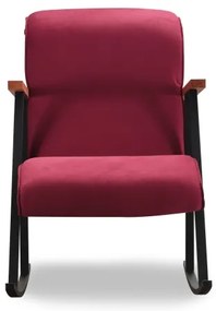 Fotoliu balansoar LUNI roșu