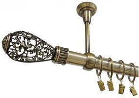 Galerie simpla tavan ABOVE - 25mm - aur antic (Alege marime: 280 cm)