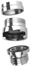 WENKO 22866100 - Paravan de duş UNIVERSAL 170x6,5 cm, finisaj cromat lucios/argintiu/gri