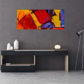 Tablou cu abstracție (120x50 cm), în 40 de alte dimensiuni noi