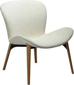 Fotoliu crem cu tapițerie din țesătură bouclé Paragon – DAN-FORM Denmark