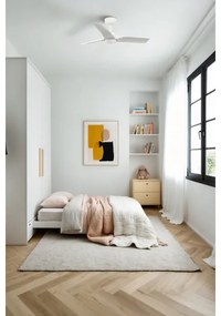 Ventilator LED dimabil FARO 33824-1TW HEY S LED/10W/230V 2700/4000/6000K alb + telecomandă