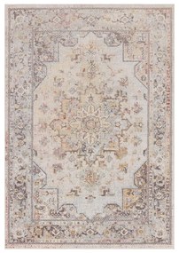 Covor crem 200x290 cm Flores – Asiatic Carpets