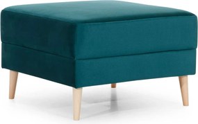 Taburet lemn masiv Angel Verde, 75 × 75 × 45 cm