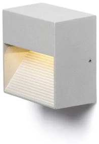 Corp de iluminat ITAKA de perete gri argintiu 230V LED 2W IP54 3000K