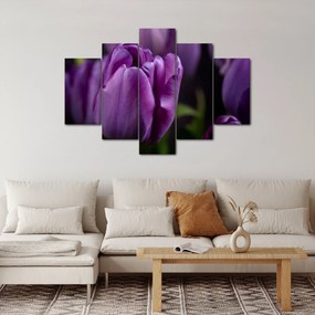 Tablou cu flori de lalele (150x105 cm)