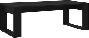 vidaXL Măsuță de cafea, negru, 102x50x35 cm, lemn compozit