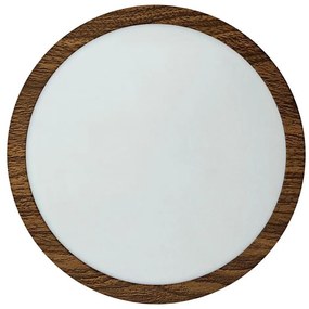 Plafonieră LED RING LED/18W/230V 4200K 21 cm maro