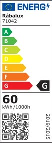 Lustra suspendata LED CCT si telecomanda Tesia 60cm, argintiu