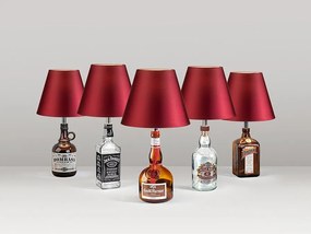 Kit iluminat / Lampa de masa decorativa Licor garnet