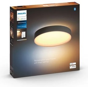 Philips - Plafonieră LED reglabilă Hue ENRAVE L LED/33,5W/230V neagră + telecomandă
