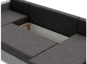 Canapea extensibilă cu sp. depozitare Jasmine U (Lux 06 + Lux 05). 1059611