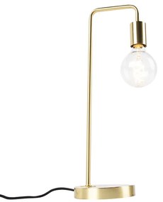 Lampă de masă Art Deco din alamă - Facil