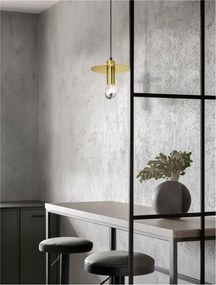 Lustra/Pendul design modern ROYAL auriu