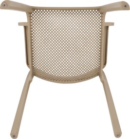 Scaun stivuibil, gri-maro / plastic, FRENIA