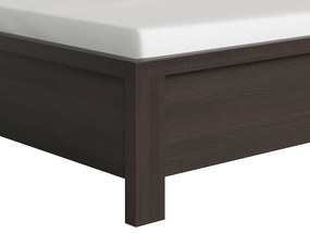 Pat matrimonial 140 cm Kaspian LOZ/140 (wenge). 798875