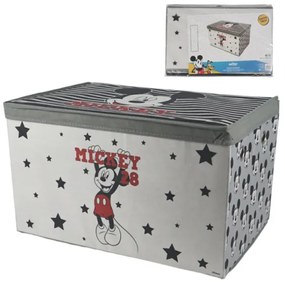 Cutie de depozitare pentru jucarii MICKEY MOUSE 55x37 cm gri