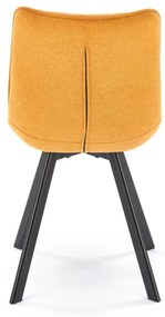 Scaun K549 stofa mustariu