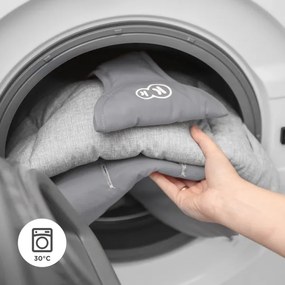 Leagăn cu vibrații și sunete pentru bebeluși KINDERKRAFT FELIO 2 gri