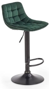 Scaun de bar H95 velvet verde