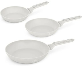 BerlingerHaus Set de tigaie cu suprafață din titan Sahara Marble, 3 bucăți
