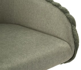 Mauro Ferretti Scaun De Bar Alaska -A- Verde Set 2 Bucăți Cm 52X46X111 (Înălțime Șezut Cm 78) | Aosom Romania