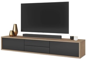 Masă TV Fiora 39 (stejar uleios + antracit). 1066463