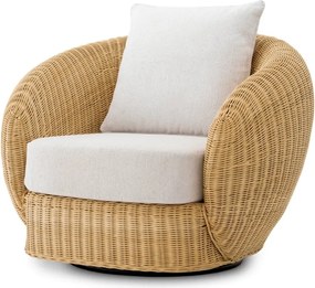 Fotoliu din ratan design LUX clasic Rafael