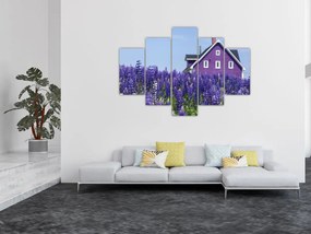 Tablou cu câmp de lavanda (150x105 cm)
