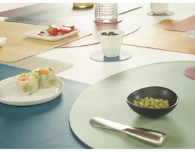 Suport farfurie din imitație de piele ZicZac Togo, 33 x 45 cm, verde