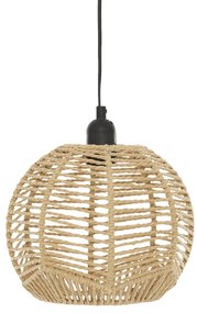 Lustra CAREN cu abajur impletit, Ø 24 cm