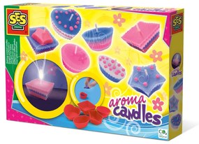 Set creativ copii - Creez lumanari parfumate