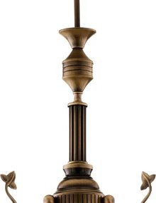 Brilagi - Lustra cu tijă TAURUS 3xE27/15W/230V Ø 70 cm bronz