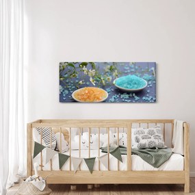 Tablou cu sarea de mare colorată (120x50 cm)