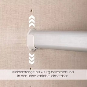 Dressing 360 cm lățime, 3 uși glisante, oglindă pe mijloc, culoare albă, material PAL, compartimentare premium, înălțime 229 cm