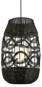 Lustră pe cablu ARONA 1xG9/9W/230V d. 40 cm negru