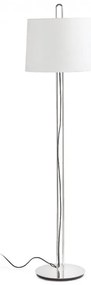 Lampadar / Lampa de podea moderna design elegant MONTREAL crom/bej