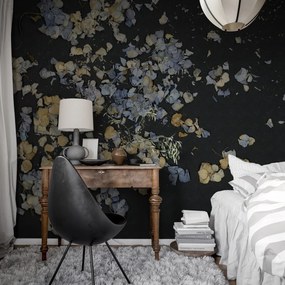Fototapet, Fragile Beauty, Dark Blue, Rebel Walls